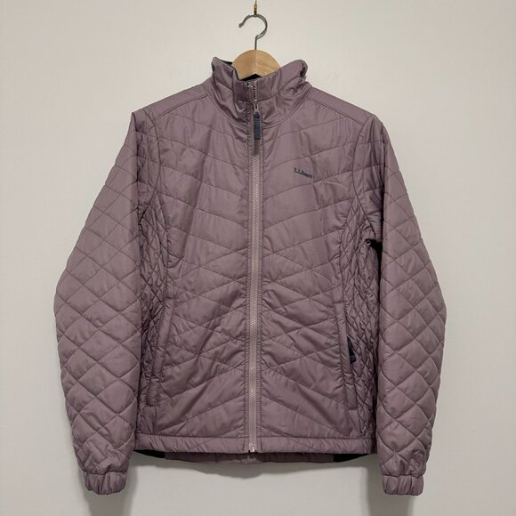 L.L. Bean | Fleece-Lined Primaloft Jacket in Vintage Lavender - Size M PET - Picture 1 of 14